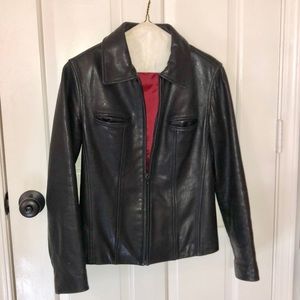 Black Real Leather Jacket